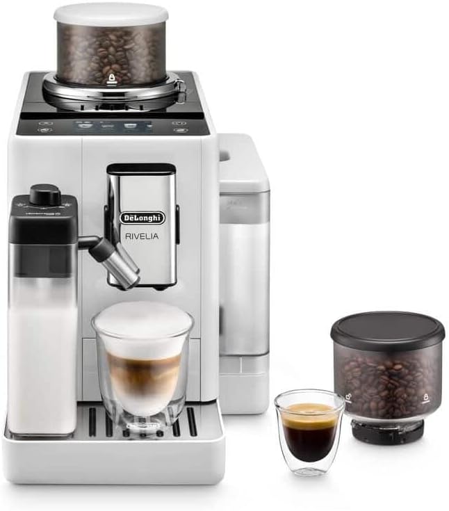 De'Longhi Rivelia Automatic Coffee Maker, 1 Cup, 1450 Watt, Black - EXAM440.55