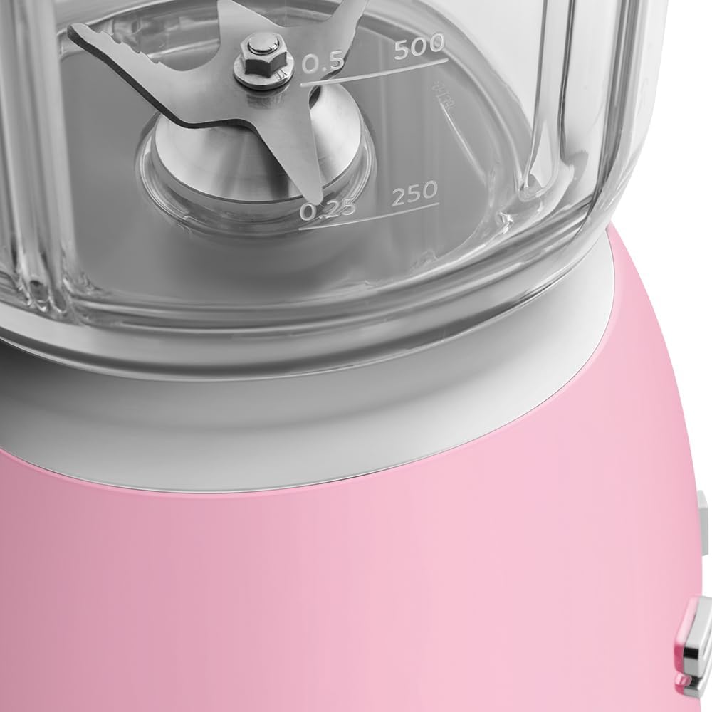 Smeg Retro Style Jug Blender 1.5 Litre – 800W – Pink