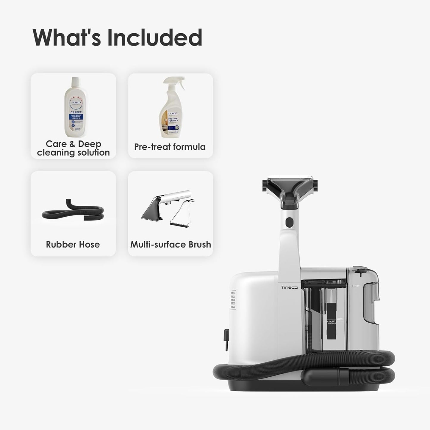 Tineco Spot Carpet and Upholstery Spot Cleaner, 300W , 48AW