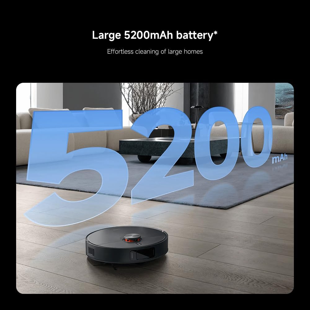 Xiaomi X20 Max Robot Vacuum Cleaner, Black