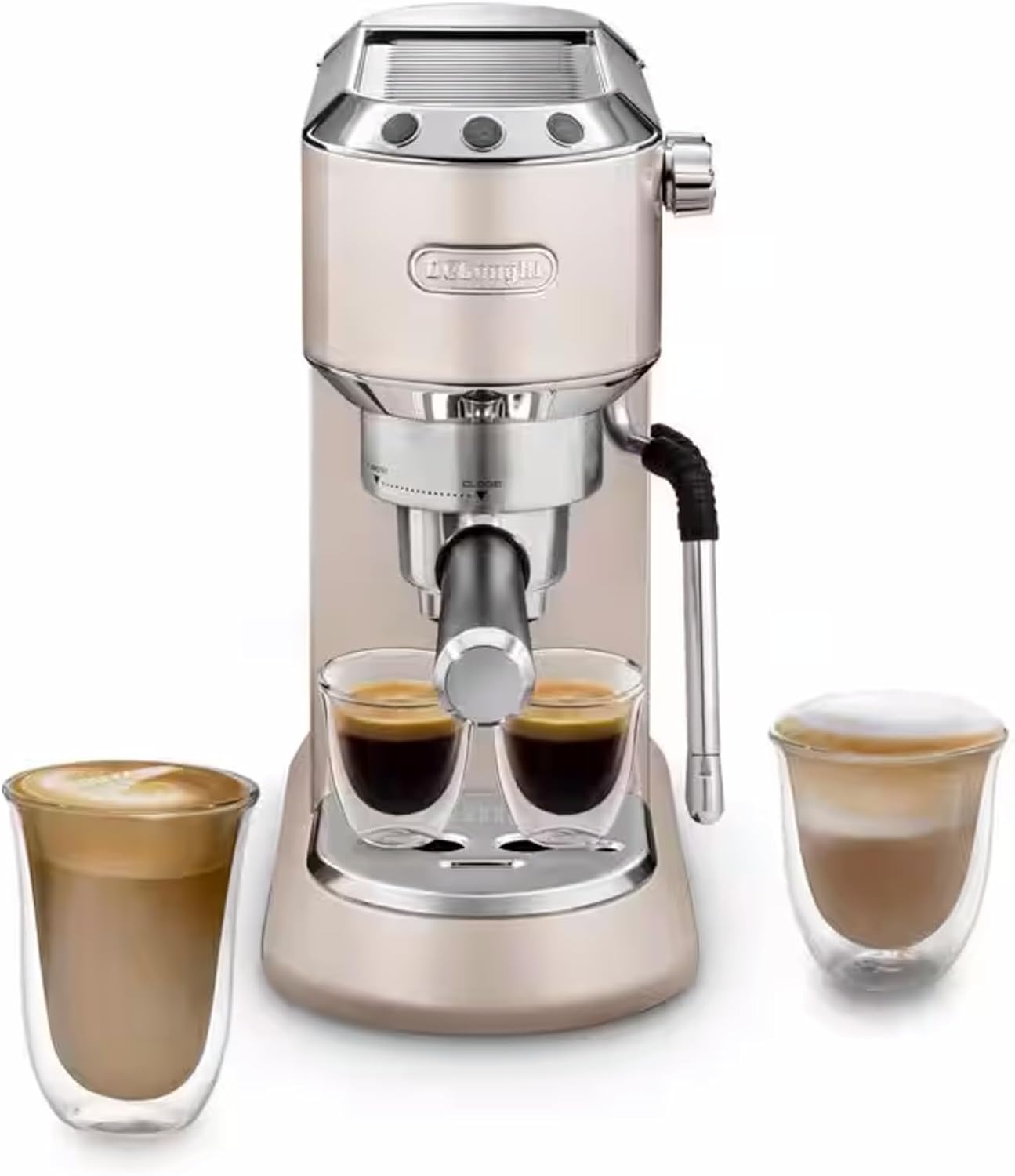 Delonghi Dedica Arte Espresso Machine , 1350 Watt, Metal - EC885 BG