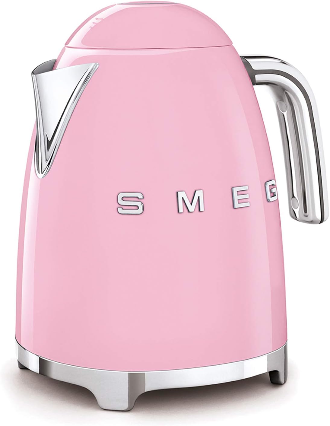 Smeg | Retro Iconic 50s 1.7 L Kettle / 7 Cups | 2400 Watts | Pink