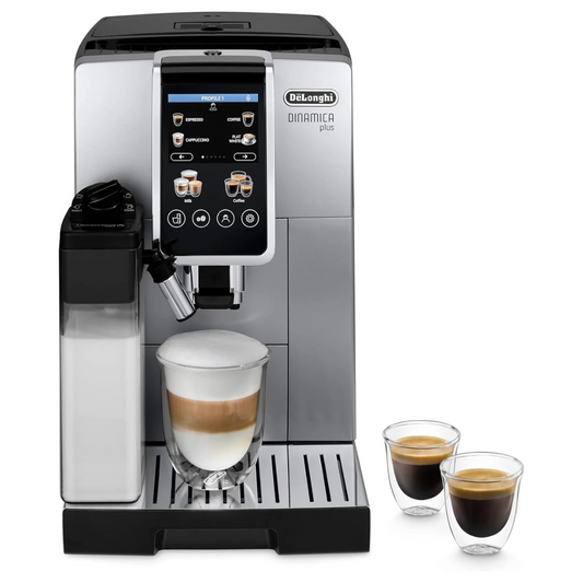 De'Longhi Dinamica Plus Bean To Cup Espresso Machine - 18 Drinks ECAM380 85 SB