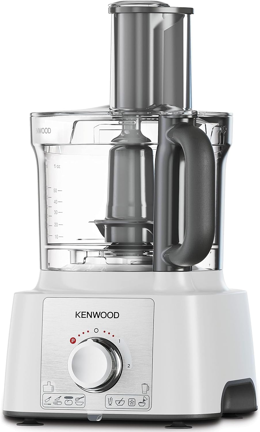 Kenwood multipro express food processor, 1000 watt, multicolor - fdp65.750wh