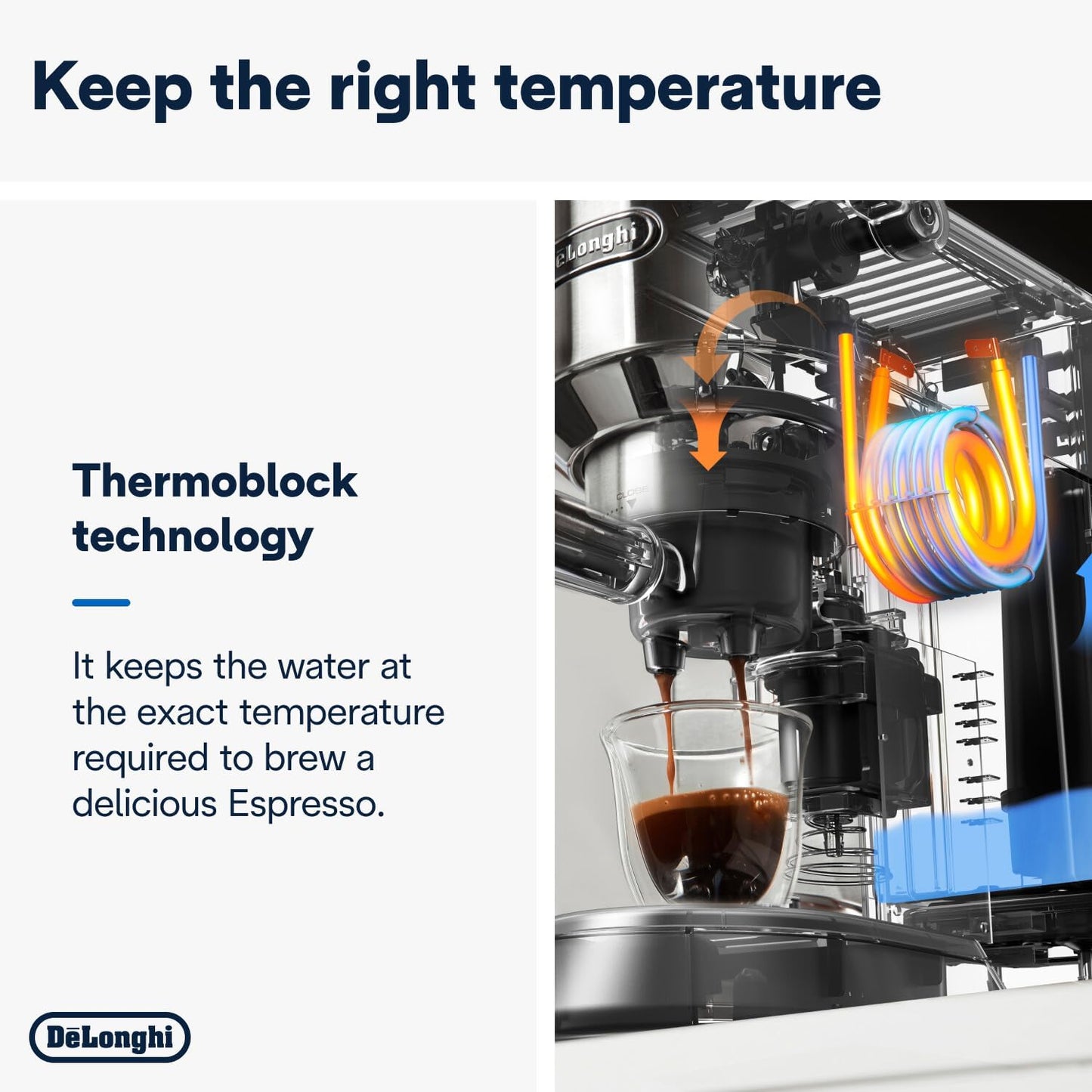 Delonghi Dedica Arte Espresso Machine , 1350 Watt, Metal - EC885 GY