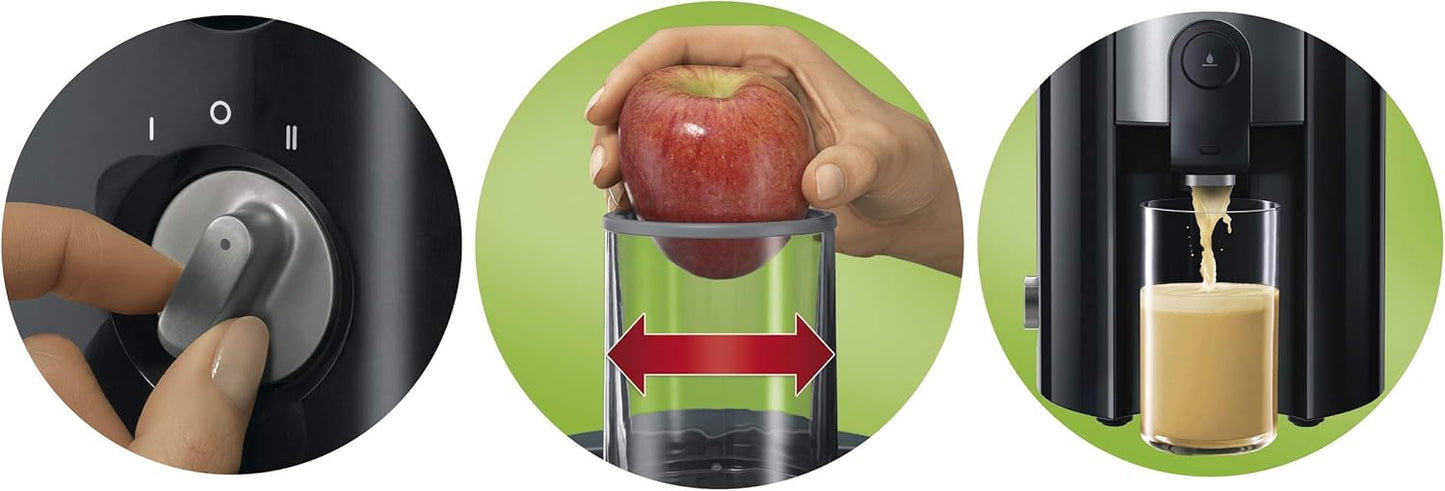 عصارة براون ملتي كويك 5 ايدينتيتي كوليكشن سبين 900 واط، J500 باللون الأسود