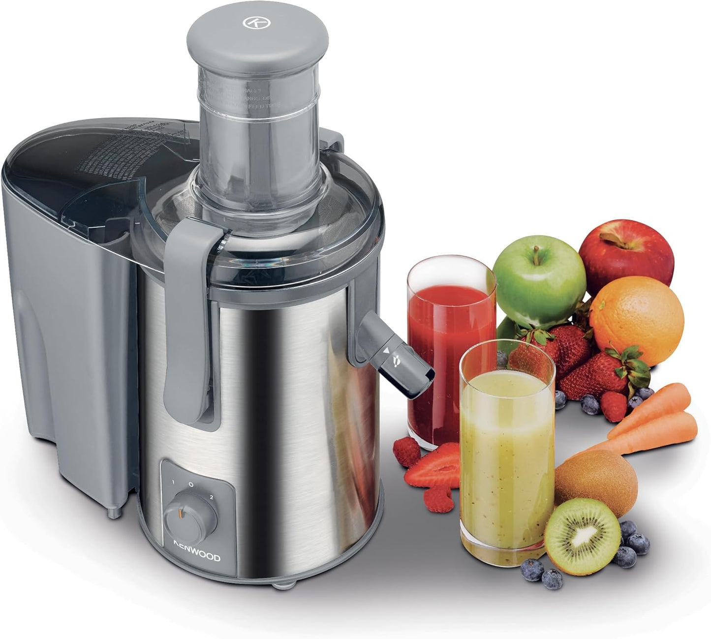 Kenwood Juice Extractor, 1.5 Liters, 700 Watt, Silver - JEM51.000GS