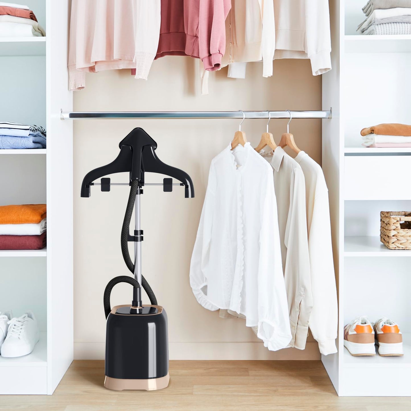 Tefal Pro Style Garment Steamer, 1.5 Liter, 2000 Watt, Black - IT3470M0