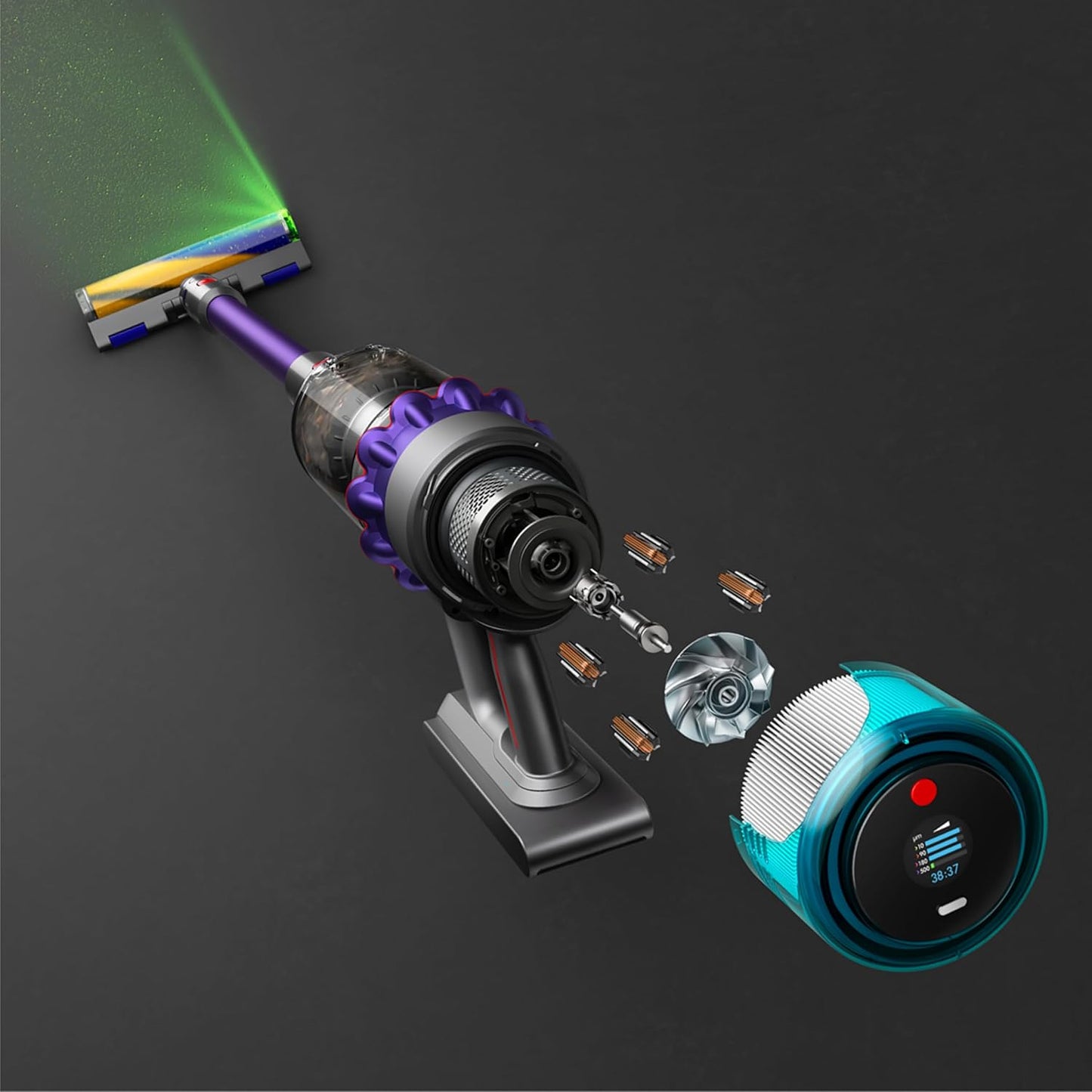 Dyson Gen5detect Absolute Cordless Vacuum Cleaner, Purple