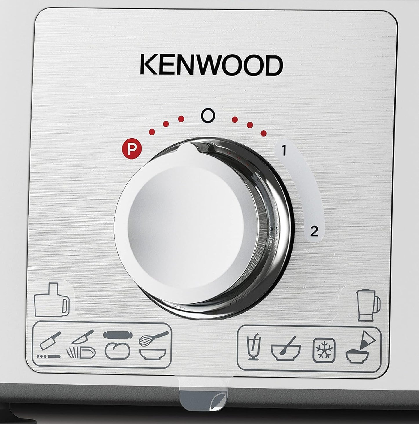 Kenwood multipro express food processor, 1000 watt, multicolor - fdp65.750wh