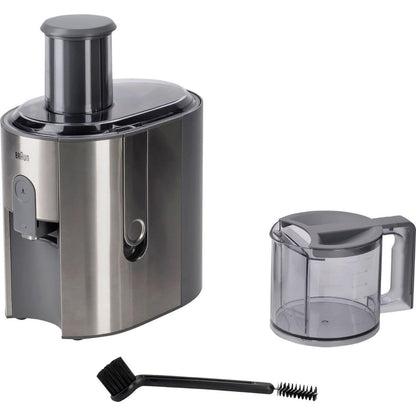 Braun MultiQuick 7 Juice Extractor, 1000 Watt, Stainless Steel - J700