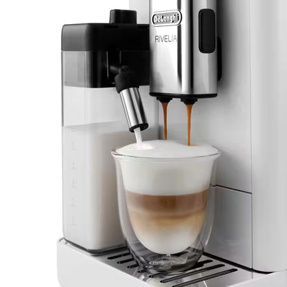 De'Longhi Rivelia Automatic Coffee Maker, 1 Cup, 1450 Watt, Black - EXAM440.55
