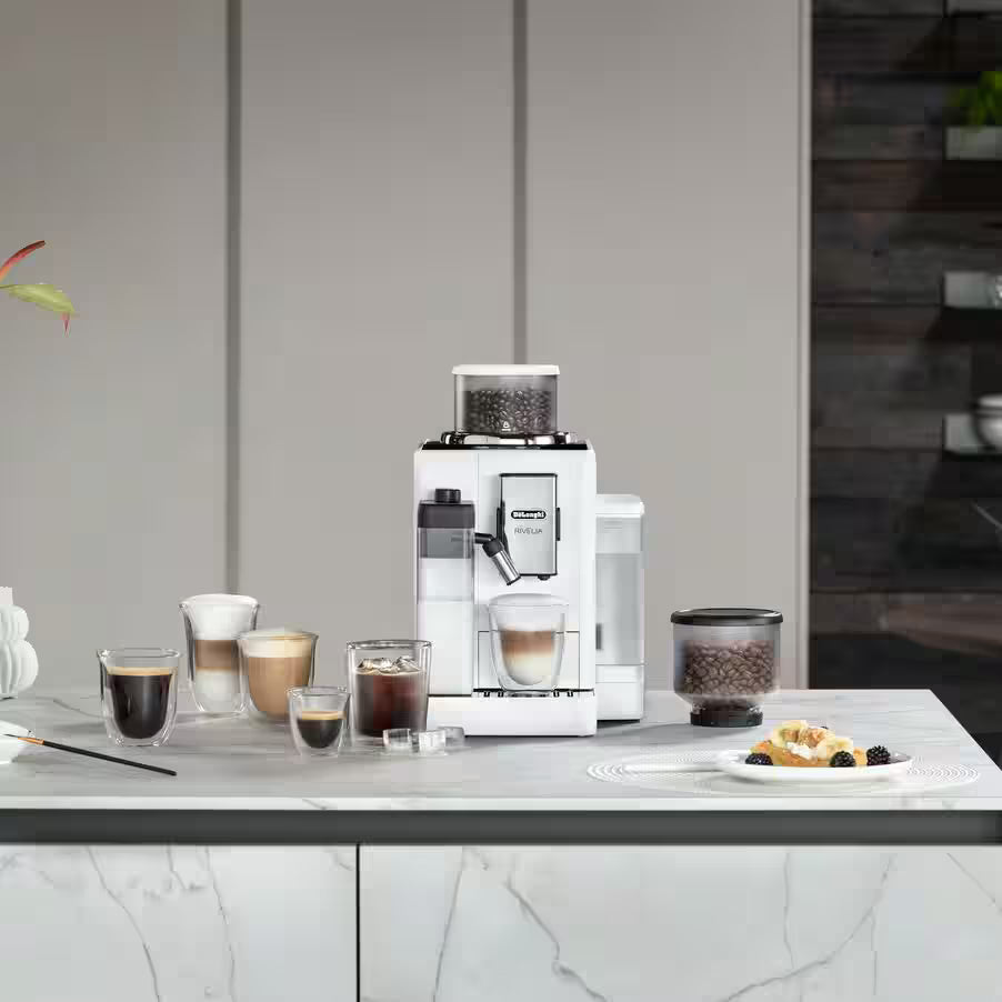 De'Longhi Rivelia Automatic Coffee Maker, 1 Cup, 1450 Watt, Black - EXAM440.55