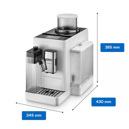 De'Longhi Rivelia Automatic Coffee Maker, 1 Cup, 1450 Watt, Black - EXAM440.55