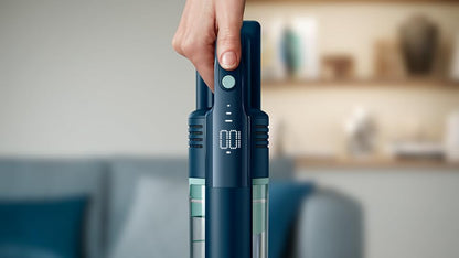 Philips Cordless Vacuum Stick 5000 Series - Digital Motor, PowerCyclone 10, 60 min Runtime, LED Nozzle, Aqua Module, Sage - XC5041/61