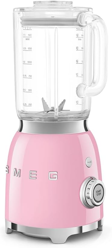 Smeg Retro Style Jug Blender 1.5 Litre – 800W – Pink