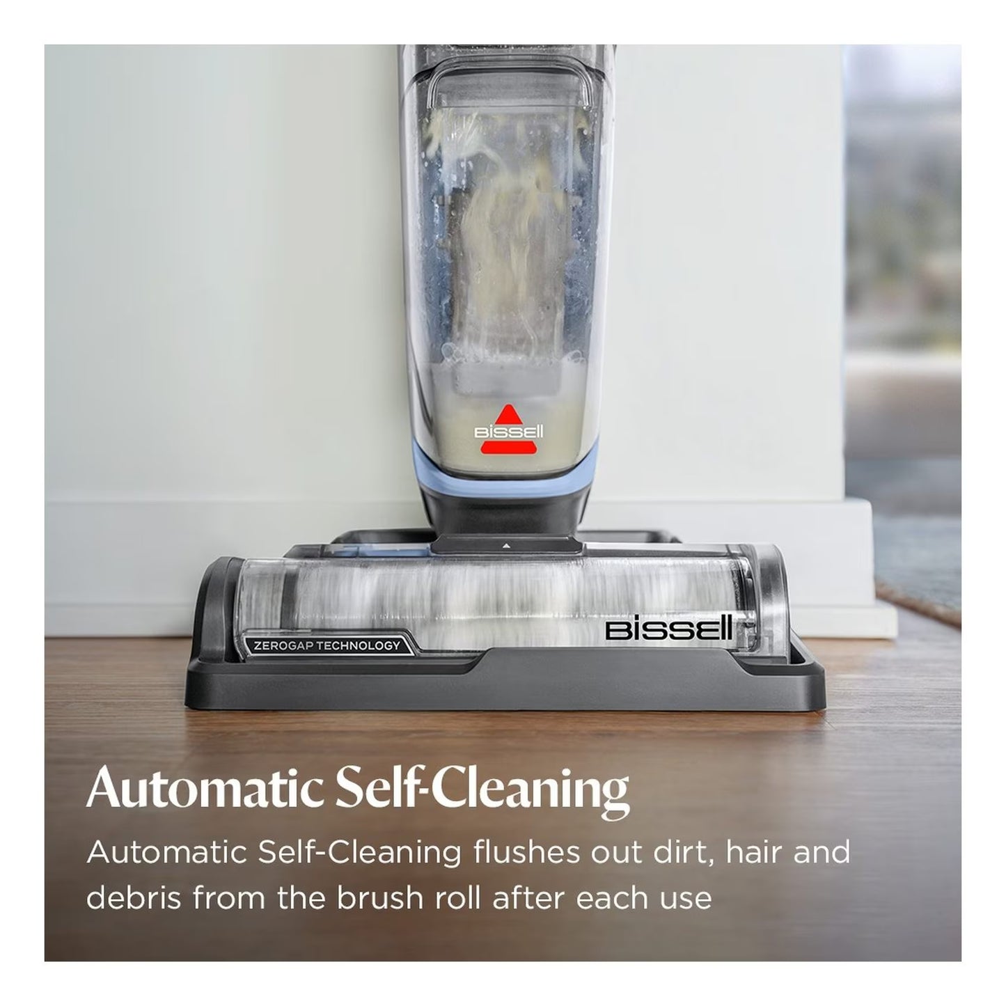 Bissell CrossWave Edge Bagless Carpet Cleaner White Black - 4088K