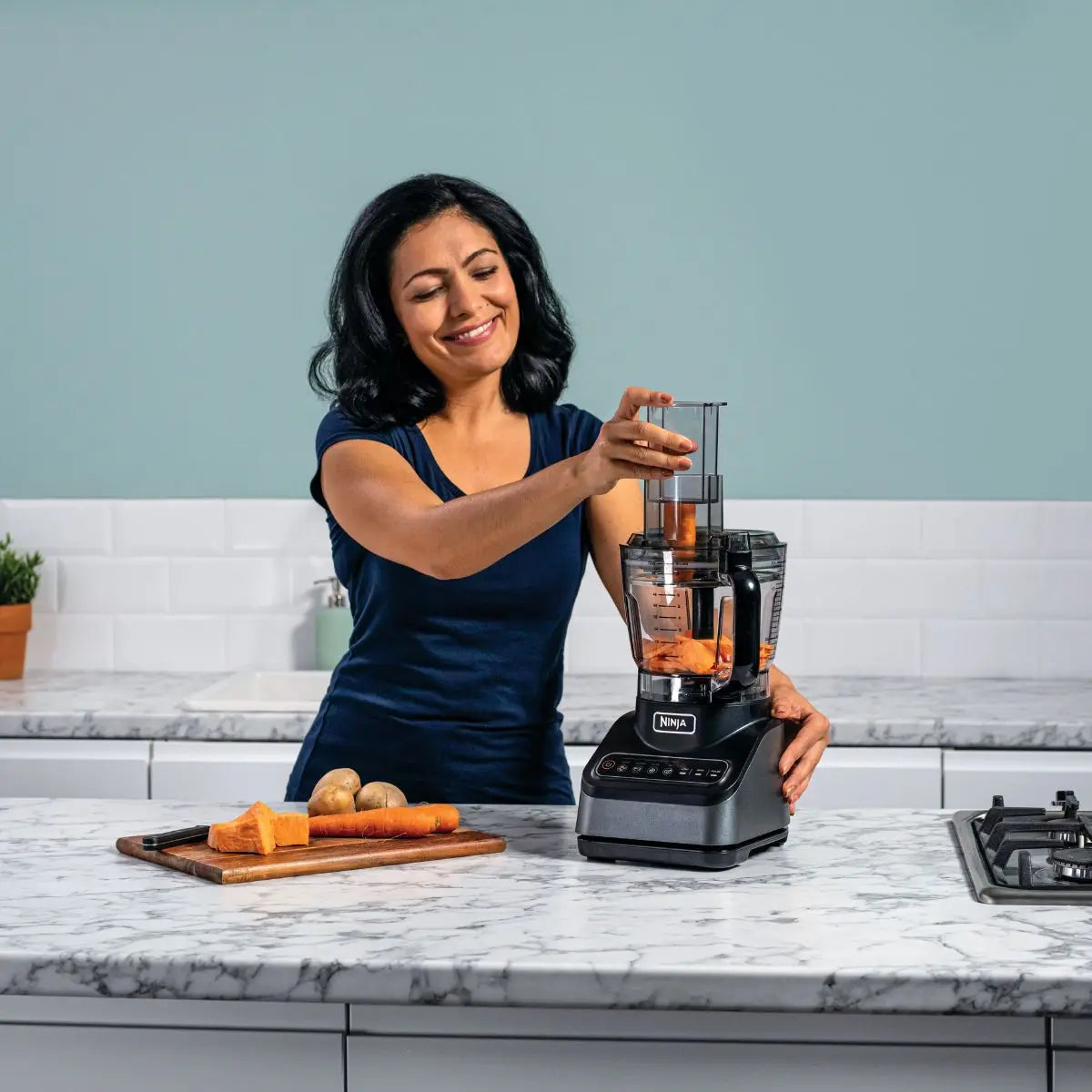 Ninja Food Processor with Auto-iQ 2.1L BN650ME