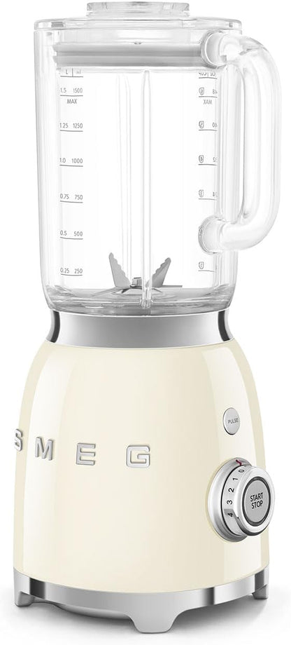 Smeg Retro Style Jug Blender 1.5 Litre – 800W – cream