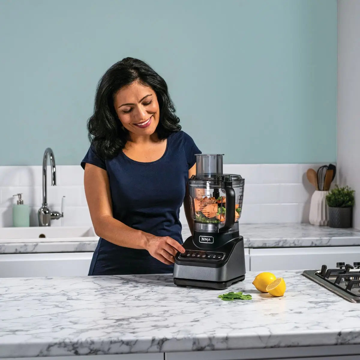 Ninja Food Processor with Auto-iQ 2.1L BN650ME