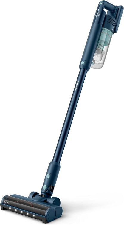 Philips Cordless Vacuum Stick 5000 Series - Digital Motor, PowerCyclone 10, 60 min Runtime, LED Nozzle, Aqua Module, Sage - XC5041/61