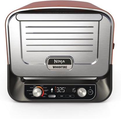 Ninja Woodfire 8-in-1 Electric Oven, Pizza Maker and BBQ Smoker Model: OO101ME