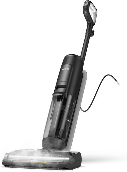 Tineco iFLOOR 5 All-in-One steam cleaner for wooden floors, ideal for sticky dirt, high temperature steam 120°C, self-cleaning