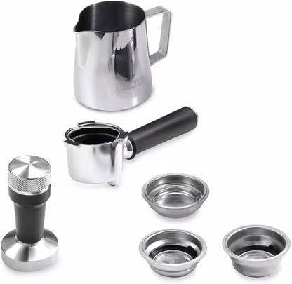 Delonghi Dedica Arte Espresso Machine , 1350 Watt, Metal - EC885 BG