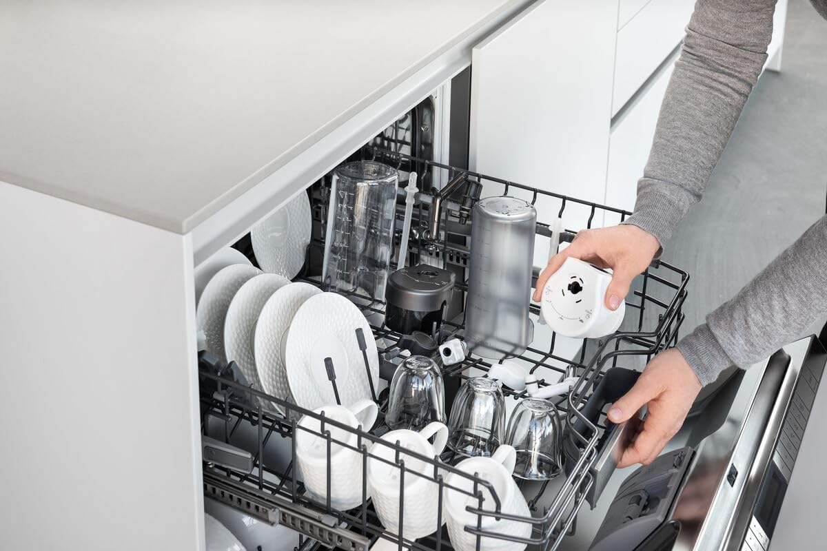 De'Longhi Eletta Explore Coffee Maker Bean To Cup Espresso Machine, +50 Hot & Cold Drinks , 1450 Watt - ECAM450.86.T