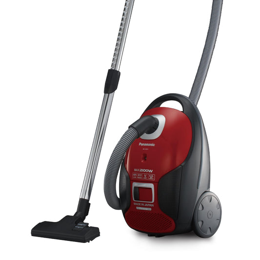 Panasonic Vacuum Cleaner, Made In Japan, 2100 Watt, Red/Black - MC-CJ915R