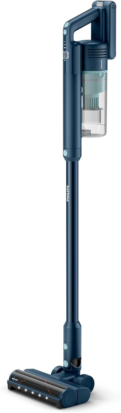 Philips Cordless Vacuum Stick 5000 Series - Digital Motor, PowerCyclone 10, 60 min Runtime, LED Nozzle, Aqua Module, Sage - XC5041/61