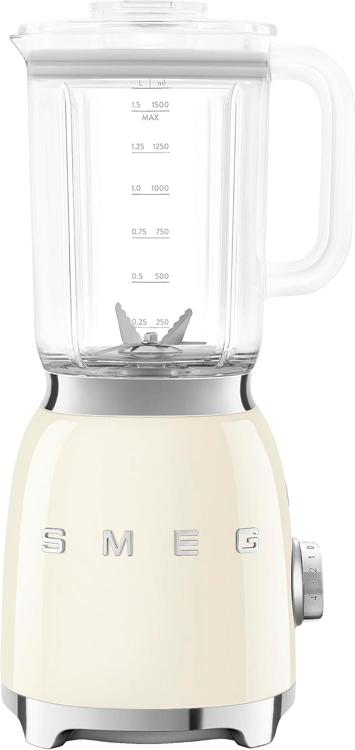 Smeg Retro Style Jug Blender 1.5 Litre – 800W – cream