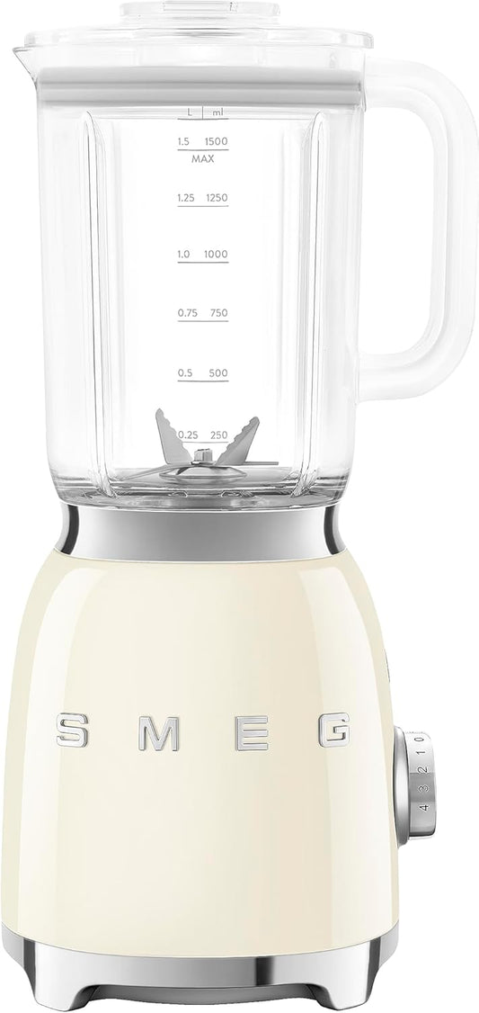 Smeg Retro Style Jug Blender 1.5 Litre – 800W – cream