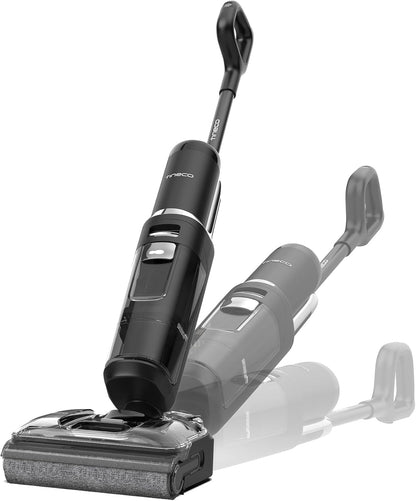 Tineco Floor ONE S7 Stretch Cordless Wet Dry Vacuum Cleaner, 180°Lay-Flat Anti-Tangle Design, 50 Minutes Runtime, 185℉ Flashdry Self-Cleaning, Dual-Sided Edge Cleaning Floor Cleaner