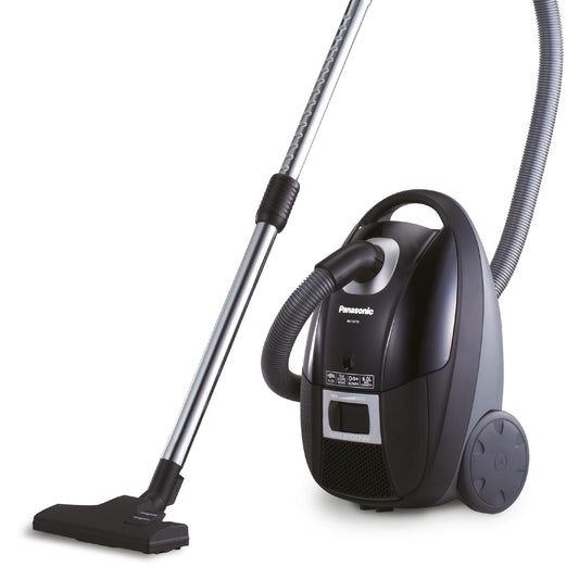Panasonic vacuum cleaner, Made in Malaysia MC-CG715, Suction Power 370 W, Max. Input Power 2100 W- Black