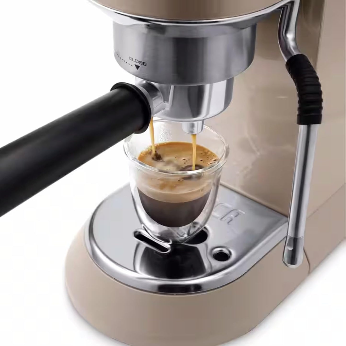 Delonghi Dedica Arte Espresso Machine , 1350 Watt, Metal - EC885 BG