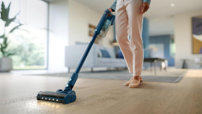 Philips Cordless Vacuum Stick 5000 Series - Digital Motor, PowerCyclone 10, 60 min Runtime, LED Nozzle, Aqua Module, Sage - XC5041/61