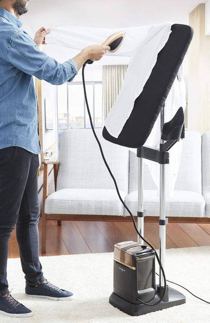 Tefal IXEO POWER Garment Steamer , 1.1 Liter , 2170 Watt , Black Gold - QT2020E0