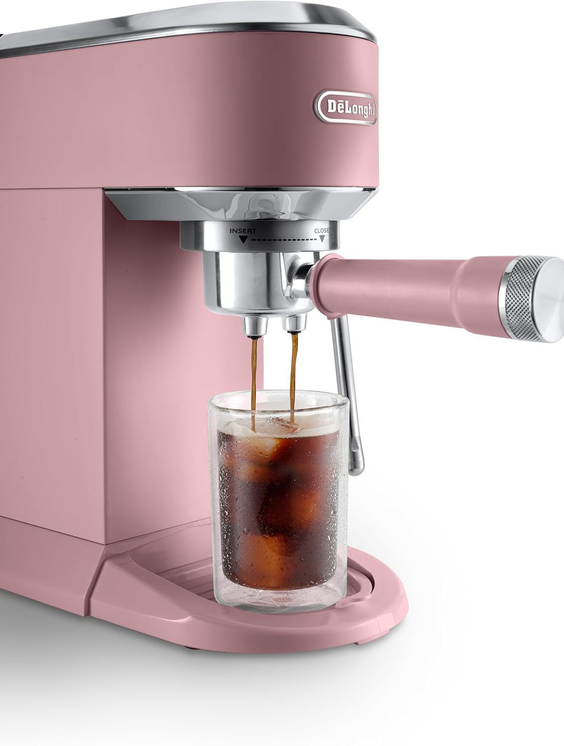 Delonghi Dedica Duo Espresso Coffee Maker - EC890 Pink