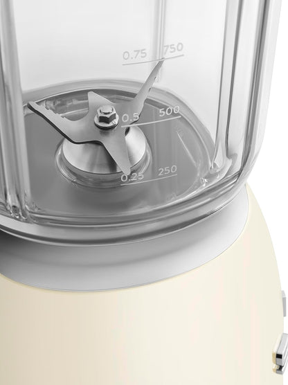 Smeg Retro Style Jug Blender 1.5 Litre – 800W – cream