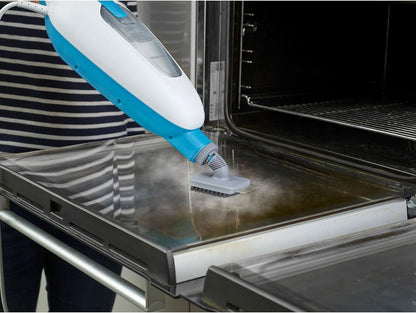 Black & Decker 1300W 10-in-1 Electric Steam Mop with 10 attachments White FSMH13E10-B5