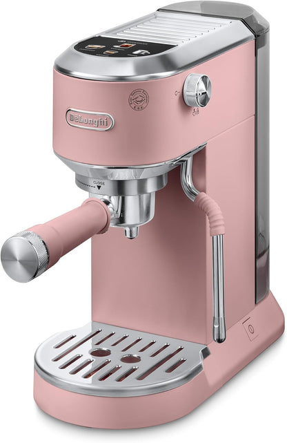 Delonghi Dedica Duo Espresso Coffee Maker - EC890 Pink