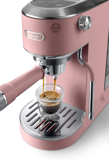 Delonghi Dedica Duo Espresso Coffee Maker - EC890 Pink