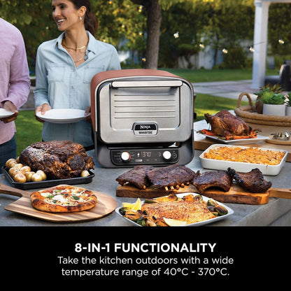 Ninja Woodfire 8-in-1 Electric Oven, Pizza Maker and BBQ Smoker Model: OO101ME