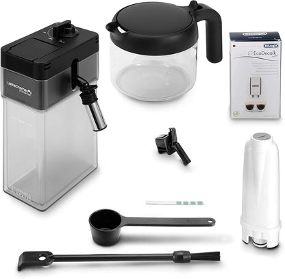De'Longhi Primadonna Soul, Fully Automatic Bean to Cup, Espresso an Cappuccino Coffee Maker, ECAM610.75.mb, Black and Silver
