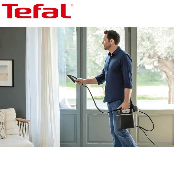 Tefal Garment Steamer with Smart Board, 2980W, 5 Bar Pump Pressure, 1L Water Tank, 3 Smart Board Positions, Vertical & Horizontal Steam Iron, Model QT1510