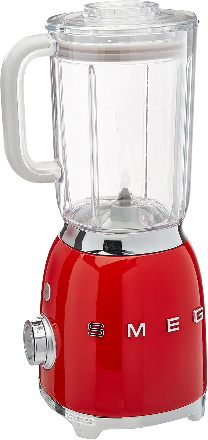 Smeg Retro Style Jug Blender 1.5 Litre – 800W – Red
