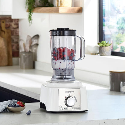 Kenwood multipro express food processor, 1000 watt, multicolor - fdp65.750wh
