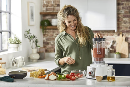 Kenwood multipro express food processor, 1000 watt, multicolor - fdp65.750wh