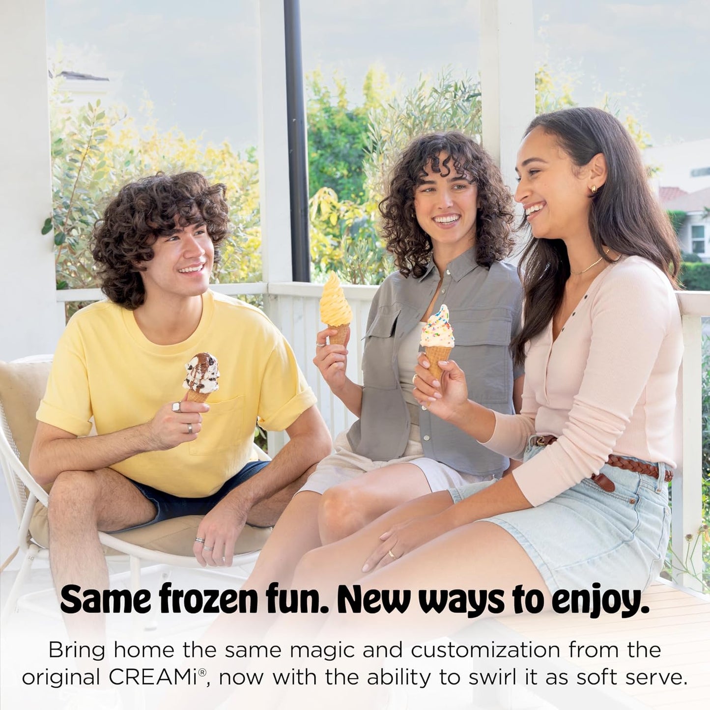 Ninja Swirl by CREAMi Soft Serve & Ice Cream Maker ninga NC701